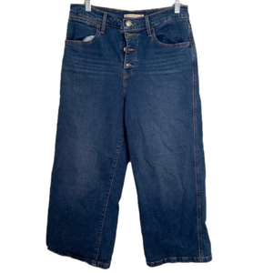 Levi’s mile high wide leg crop size 30